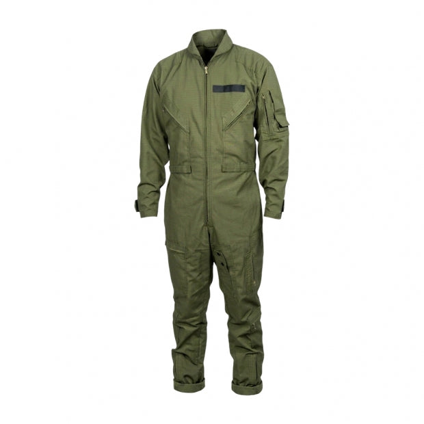 FLIGHT SUIT RIPSTOP GREEN (3) MEDIUM