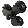 RAM MOUNTS KIT 4 SUCTION TRIPLE MOUNT RAM-333-224-1U-X (B-SIZE)
