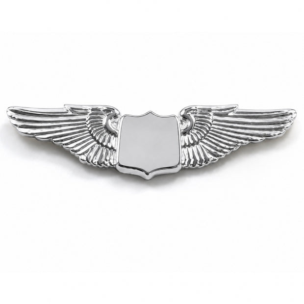 WINGS PILOT SMALL TACKETTE SILVER (3.8CM)
