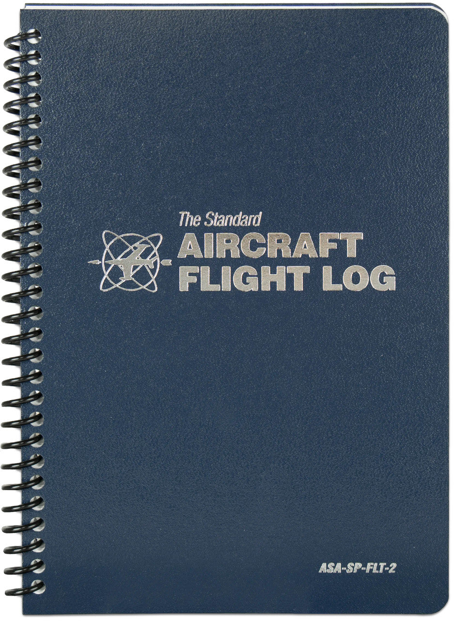 ASA LOGBOOK AIRCRAFT FLIGHT LOG ASA-SP-FLT-2