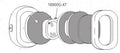 DAVID CLARK PARTS H10 SCREW/GROMMET KIT (4PK) 18900G-47