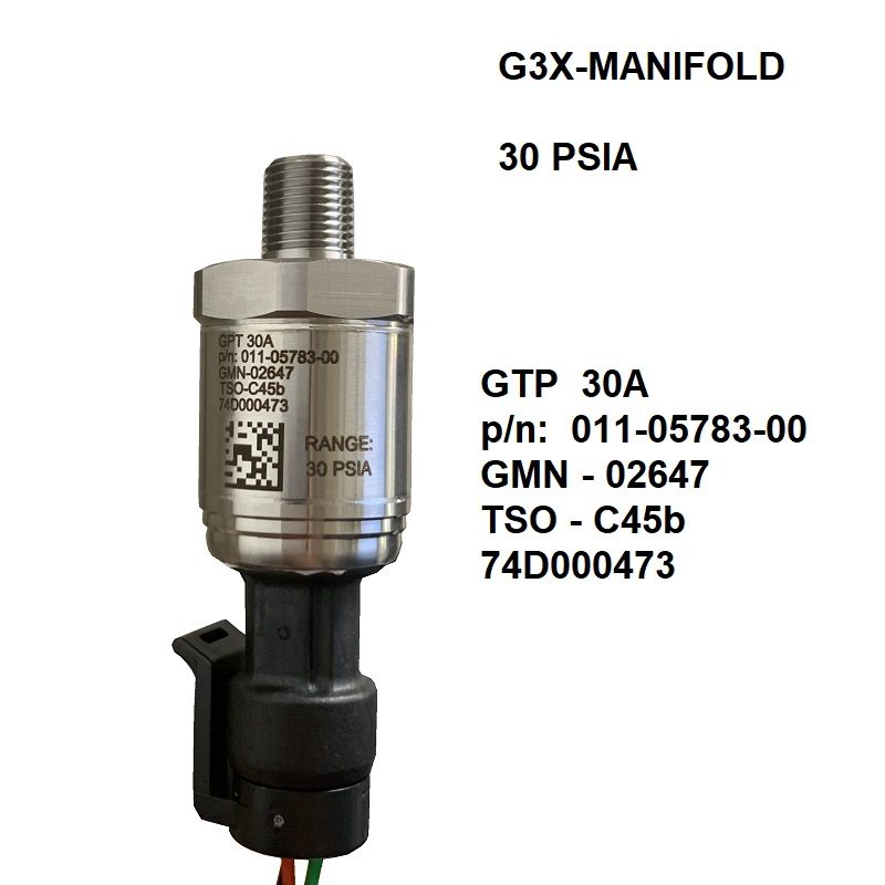 GARMIN G3X SYSTEM MANIFOLD PRESSURE SENSOR 494-30004-01