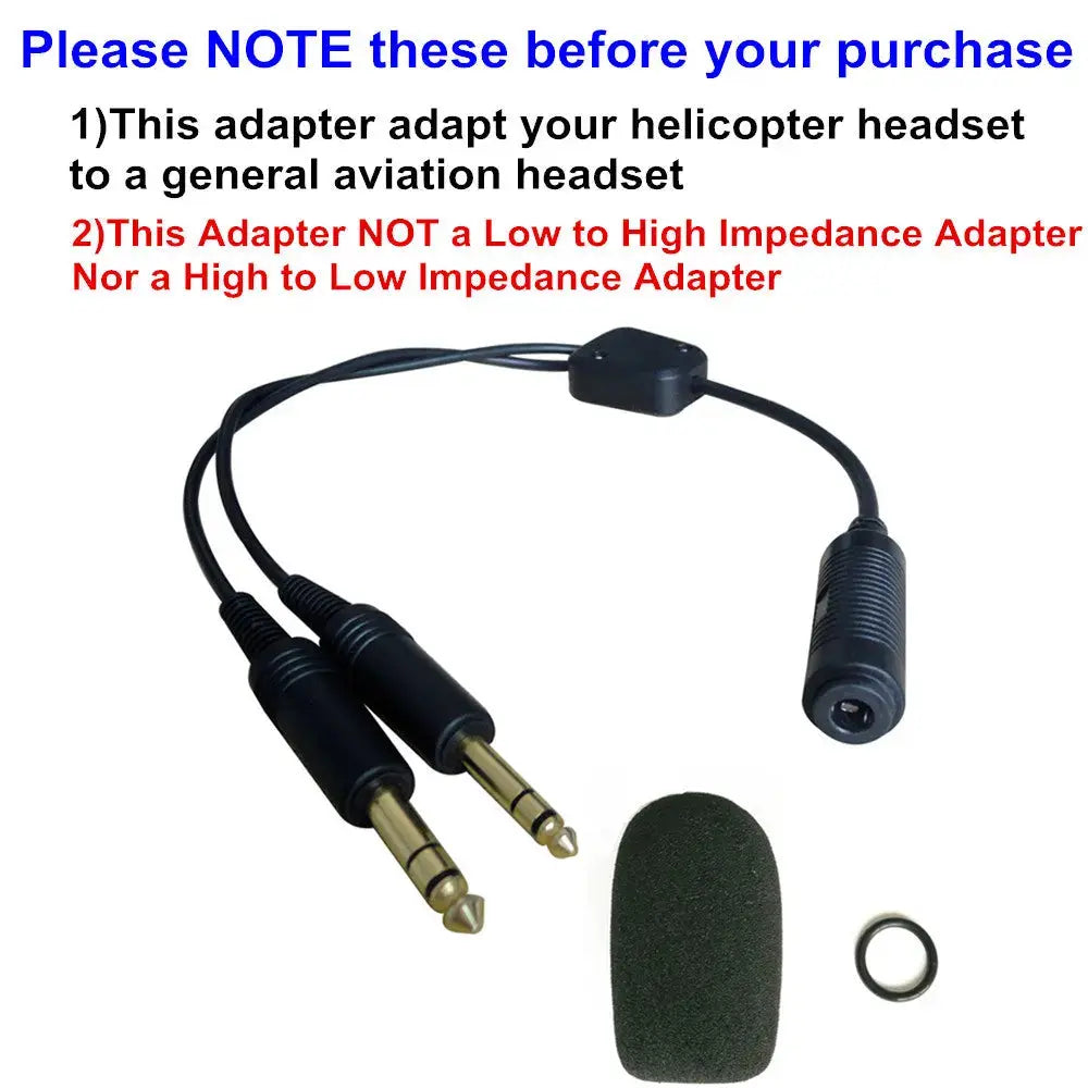 HEADSET CABLE ADAPTER U174 TO DUAL PLUG