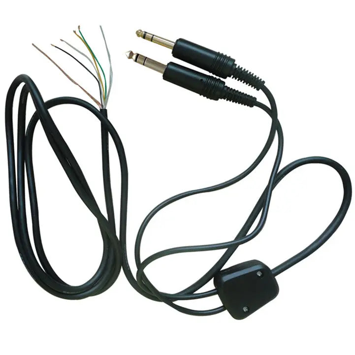 HEADSET CABLE REPLACEMENT PLUG .25" STEREO AUDIO PJ-055