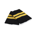 PILOT UNIFORM EPAULETS/PALETERAS 2-BAR GOLD METALLIC BLACK...