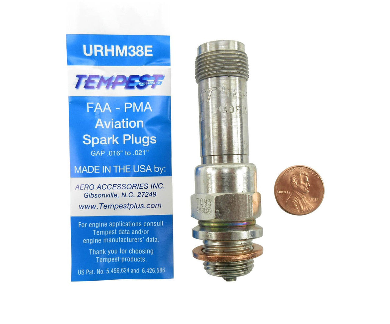 TEMPEST SPARK PLUGS URHM38E