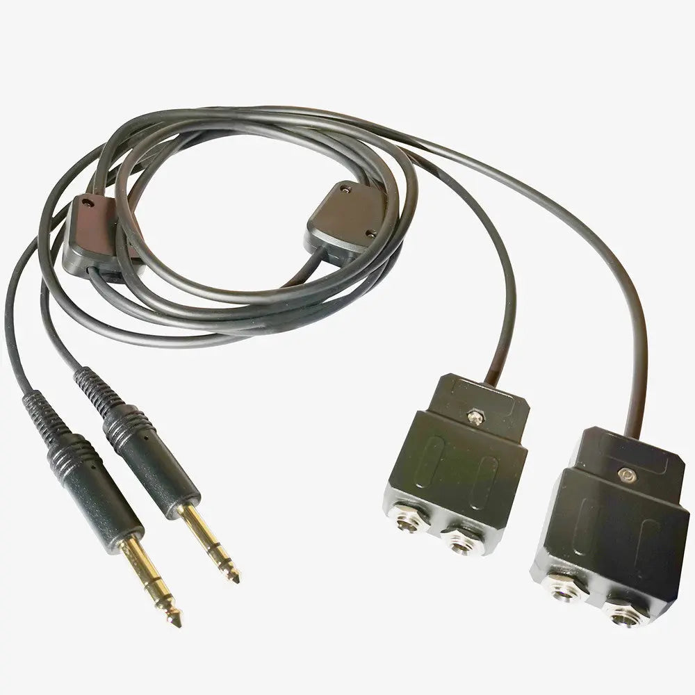UFQ INTERCOM AVIATION DUAL PLUG