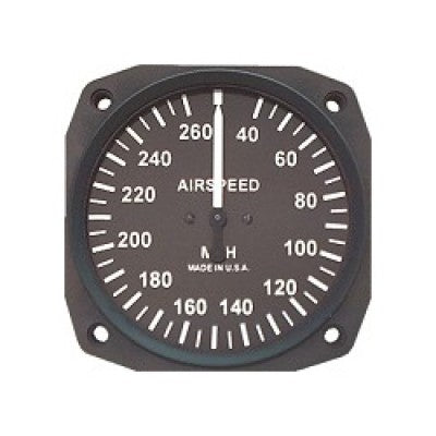 UMA INSTRUMENTS AIRSPEED 40-200 KNOTS TSO T16-311-200